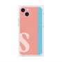 プレミアムパネル with MagSafe［ オリジナル - initial color line - S pink ］