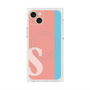 プレミアムパネル with MagSafe［ オリジナル - initial color line - S pink ］