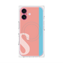 プレミアムパネル with MagSafe［ オリジナル - initial color line - S pink ］