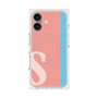 プレミアムパネル with MagSafe［ オリジナル - initial color line - S pink ］