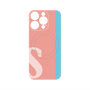 プレミアムパネル with MagSafe［ オリジナル - initial color line - S pink ］