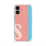プレミアムパネル with MagSafe［ オリジナル - initial color line - S pink ］