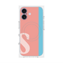 プレミアムパネル with MagSafe［ オリジナル - initial color line - S pink ］