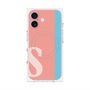 プレミアムパネル with MagSafe［ オリジナル - initial color line - S pink ］