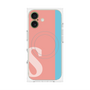 プレミアムパネル with MagSafe［ オリジナル - initial color line - S pink ］