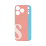 プレミアムパネル with MagSafe［ オリジナル - initial color line - S pink ］