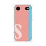 プレミアムパネル with MagSafe［ オリジナル - initial color line - S pink ］