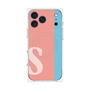プレミアムパネル with MagSafe［ オリジナル - initial color line - S pink ］