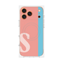 プレミアムパネル with MagSafe［ オリジナル - initial color line - S pink ］