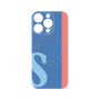 プレミアムパネル with MagSafe［ オリジナル - initial color line - S blue ］
