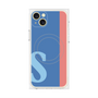 プレミアムパネル with MagSafe［ オリジナル - initial color line - S blue ］