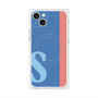 プレミアムパネル with MagSafe［ オリジナル - initial color line - S blue ］