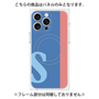 プレミアムパネル with MagSafe［ オリジナル - initial color line - S blue ］