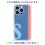 プレミアムパネル with MagSafe［ オリジナル - initial color line - S blue ］