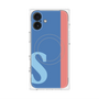 プレミアムパネル with MagSafe［ オリジナル - initial color line - S blue ］