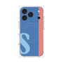 プレミアムパネル with MagSafe［ オリジナル - initial color line - S blue ］