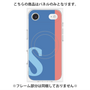 プレミアムパネル with MagSafe［ オリジナル - initial color line - S blue ］