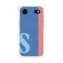 プレミアムパネル with MagSafe［ オリジナル - initial color line - S blue ］