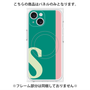 プレミアムパネル with MagSafe［ オリジナル - initial color line - S green ］