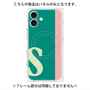 プレミアムパネル with MagSafe［ オリジナル - initial color line - S green ］