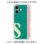 プレミアムパネル with MagSafe［ オリジナル - initial color line - S green ］