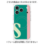 プレミアムパネル with MagSafe［ オリジナル - initial color line - S green ］