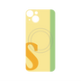 プレミアムパネル with MagSafe［ オリジナル - initial color line - S yellow ］