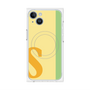 プレミアムパネル with MagSafe［ オリジナル - initial color line - S yellow ］