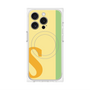 プレミアムパネル with MagSafe［ オリジナル - initial color line - S yellow ］