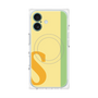 プレミアムパネル with MagSafe［ オリジナル - initial color line - S yellow ］