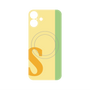 プレミアムパネル with MagSafe［ オリジナル - initial color line - S yellow ］