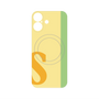 プレミアムパネル with MagSafe［ オリジナル - initial color line - S yellow ］