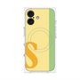 プレミアムパネル with MagSafe［ オリジナル - initial color line - S yellow ］