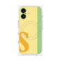 プレミアムパネル with MagSafe［ オリジナル - initial color line - S yellow ］