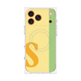 プレミアムパネル with MagSafe［ オリジナル - initial color line - S yellow ］