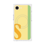 プレミアムパネル with MagSafe［ オリジナル - initial color line - S yellow ］