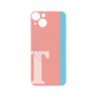 プレミアムパネル with MagSafe［ オリジナル - initial color line - T pink ］