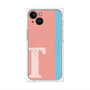 プレミアムパネル with MagSafe［ オリジナル - initial color line - T pink ］