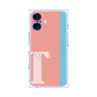 プレミアムパネル with MagSafe［ オリジナル - initial color line - T pink ］