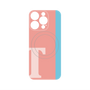 プレミアムパネル with MagSafe［ オリジナル - initial color line - T pink ］