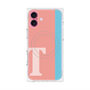 プレミアムパネル with MagSafe［ オリジナル - initial color line - T pink ］