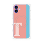 プレミアムパネル with MagSafe［ オリジナル - initial color line - T pink ］