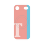 プレミアムパネル with MagSafe［ オリジナル - initial color line - T pink ］