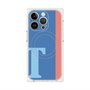 プレミアムパネル with MagSafe［ オリジナル - initial color line - T blue ］