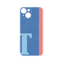 プレミアムパネル with MagSafe［ オリジナル - initial color line - T blue ］
