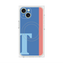 プレミアムパネル with MagSafe［ オリジナル - initial color line - T blue ］