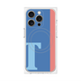 プレミアムパネル with MagSafe［ オリジナル - initial color line - T blue ］