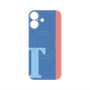 プレミアムパネル with MagSafe［ オリジナル - initial color line - T blue ］