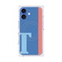 プレミアムパネル with MagSafe［ オリジナル - initial color line - T blue ］