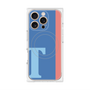 プレミアムパネル with MagSafe［ オリジナル - initial color line - T blue ］